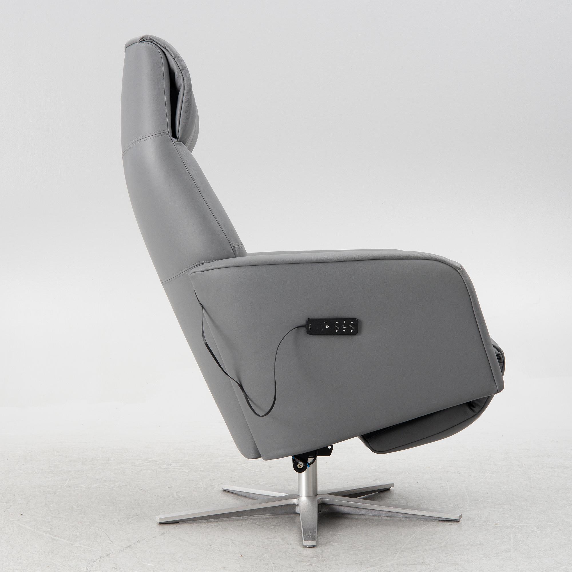A "Scott Power", recliner chair, Stressless, 21st century.