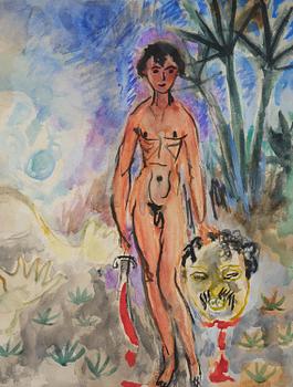 Nils von Dardel, David and Goliath.