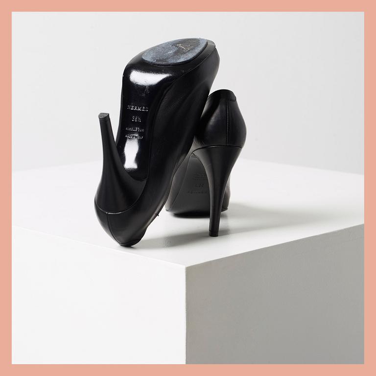 PUMPS, Hermés, storlek 38,5.