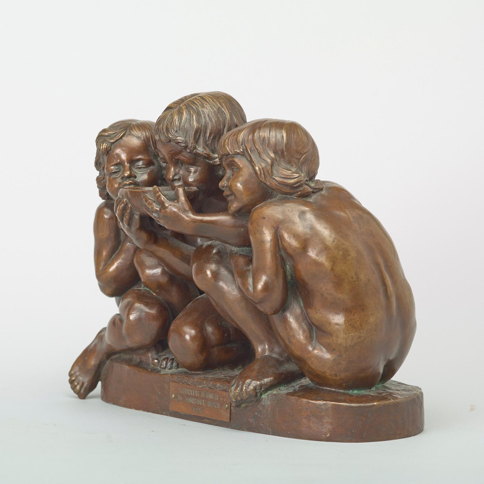 Rudolf Tegner, "De tørstige børn".