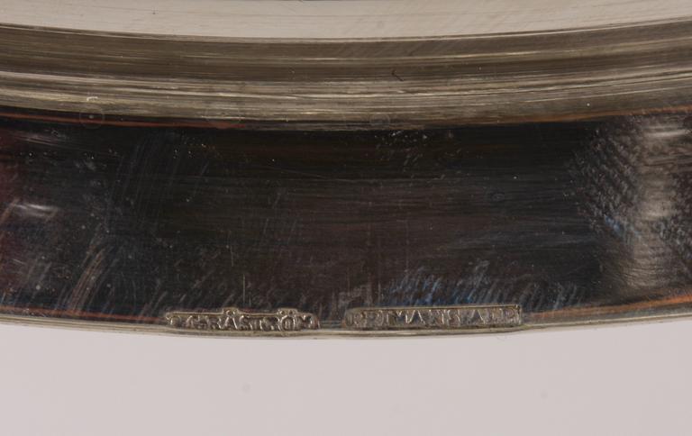 BRICKA, nysilver. CG Råström.