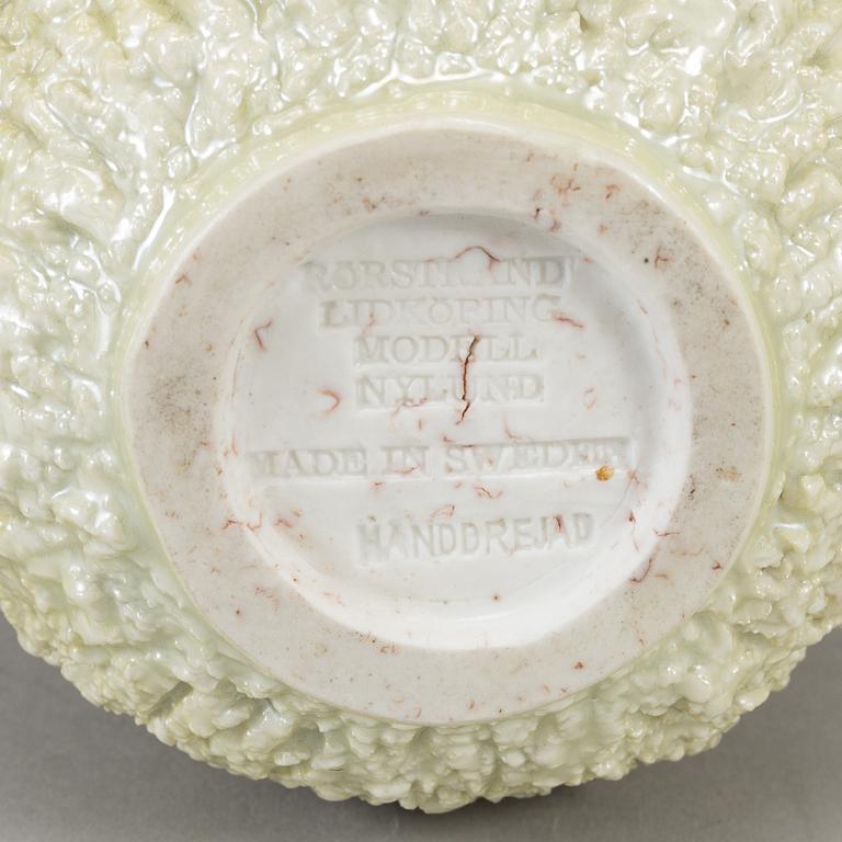 GUNNAR NYLUND, a stoneware vase, Rörstrand.
