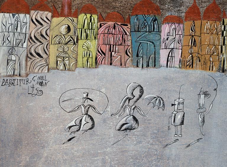 Madeleine Pyk, "Partitur G moll moln".