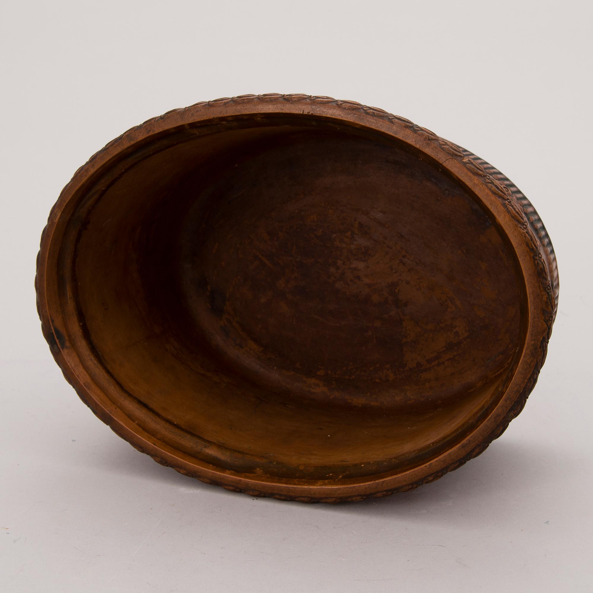 An Empire earthenware paté form, early 19th Century.