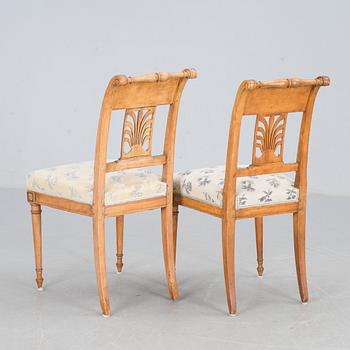 STOLAR, ett par, Louis XVI, 1800-tal.