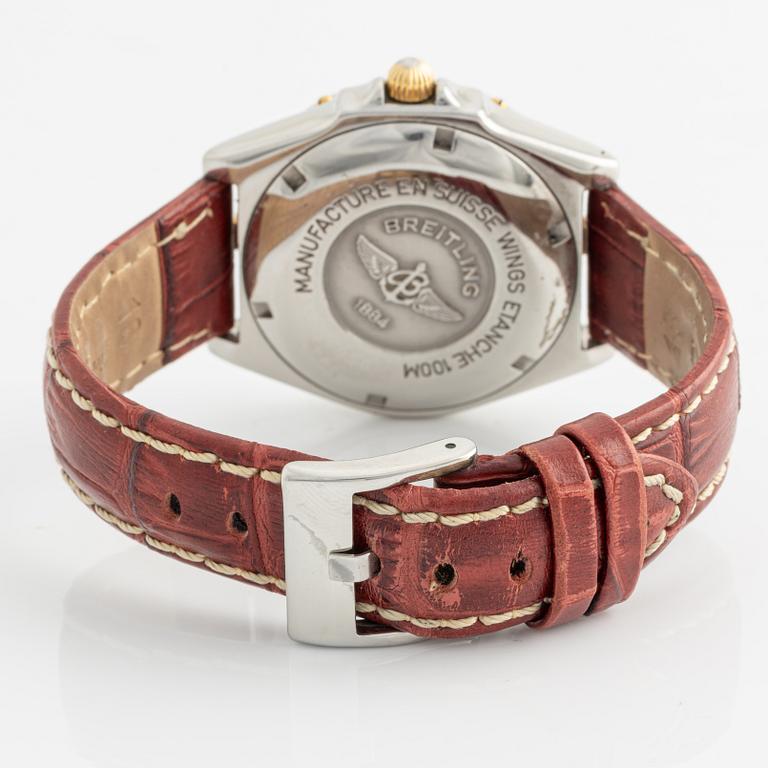 Breitling, Wings, wristwatch, 38 mm.