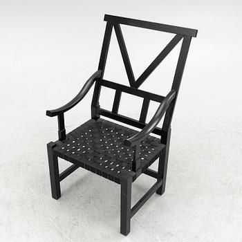 John Kandell, armchairs, a pair, "Victory", Källemo, after 1990.