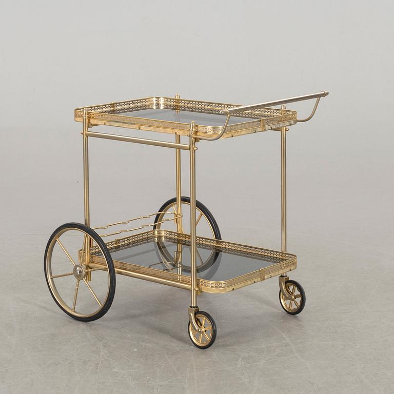 A second half of the 20th century tea trolley.