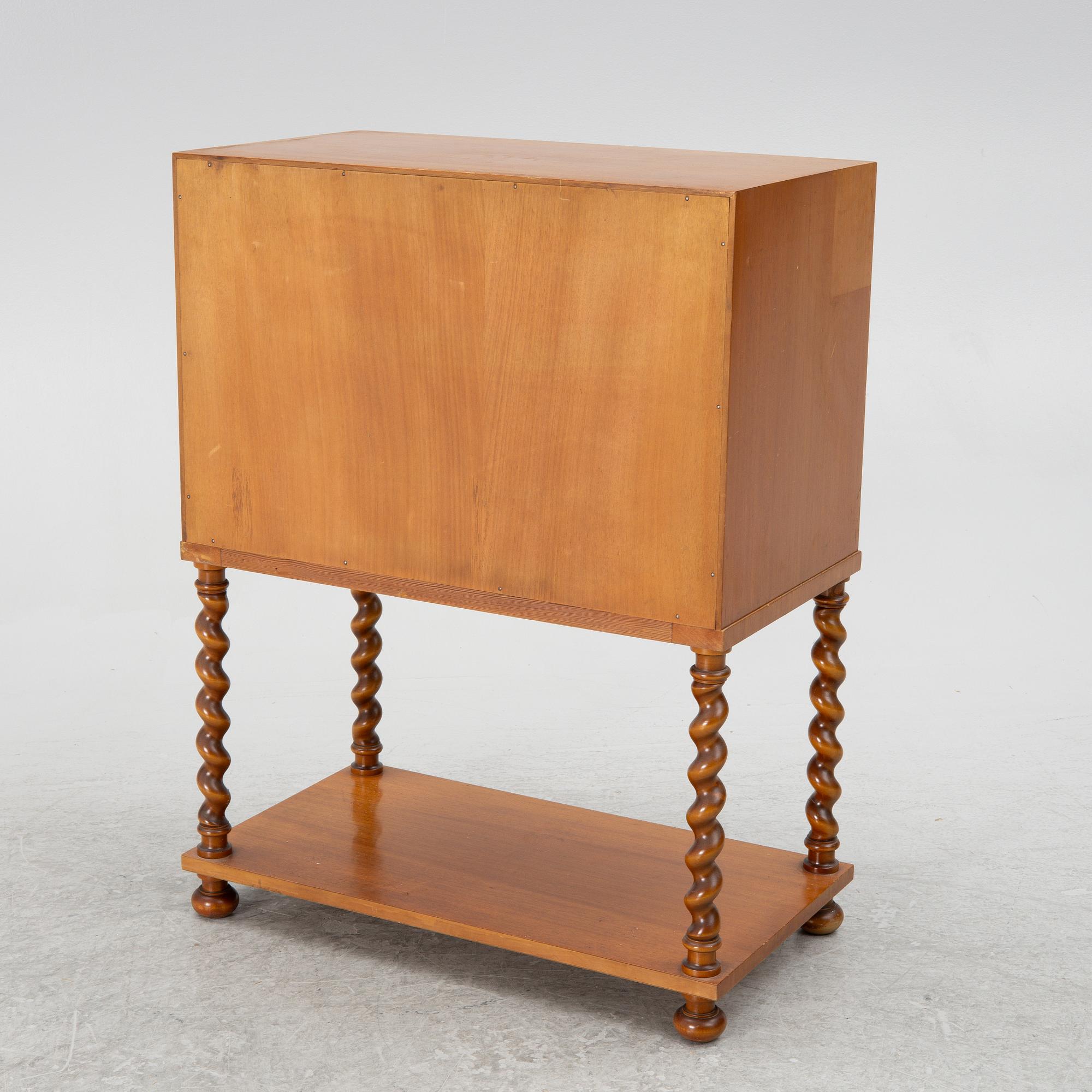 A bar cabinet, 1930s.