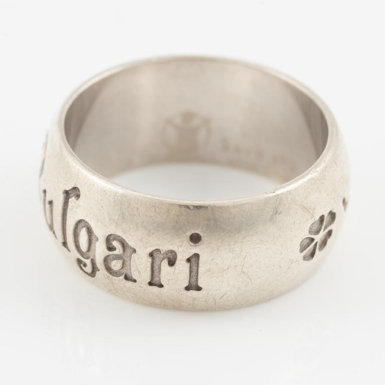 Bulgari, ring, silver "Save the children",