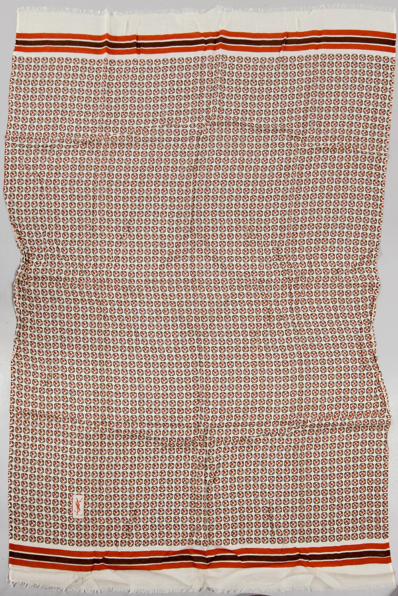 SCARF, Yves Saint Laurent, Paris, 1970-tal.