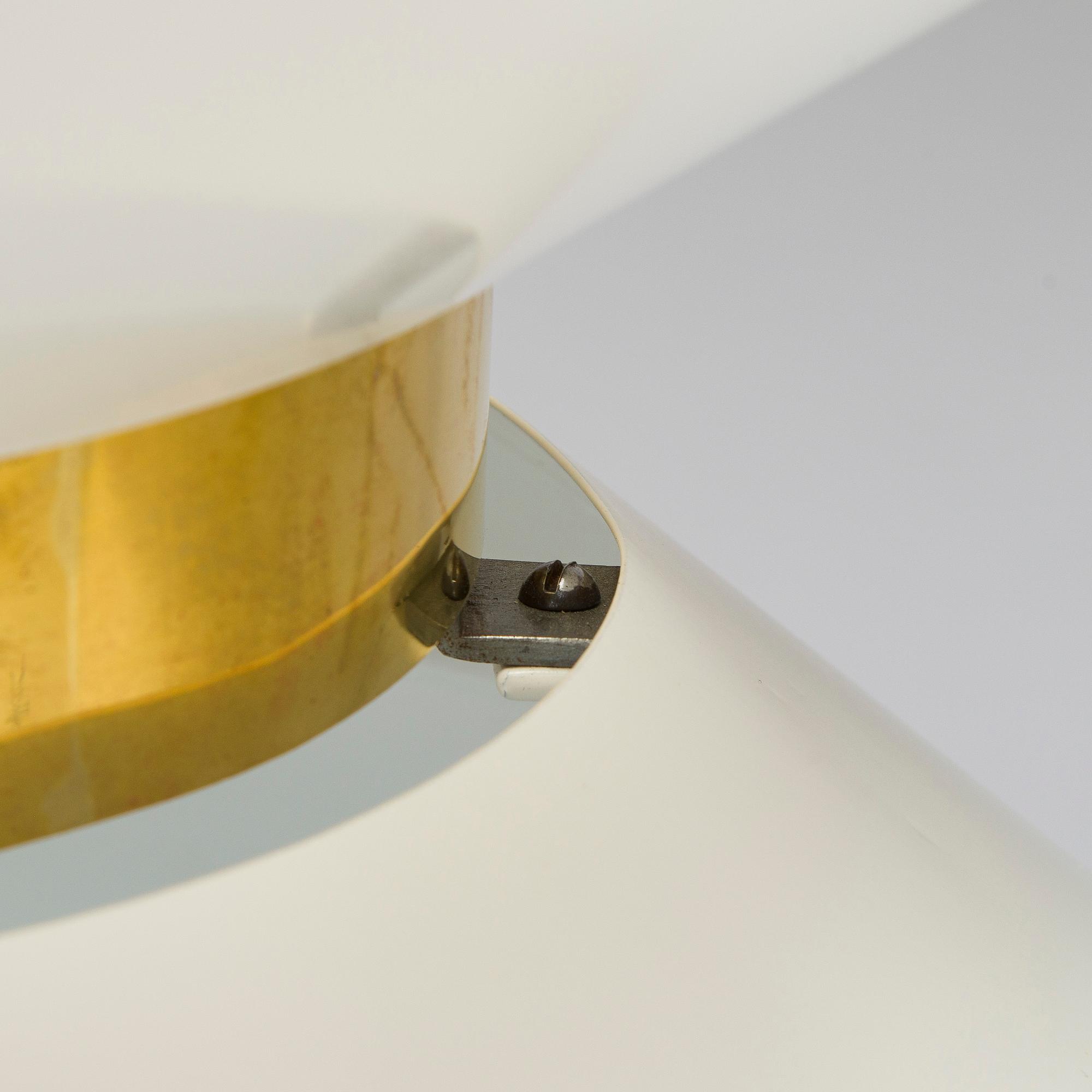 Paavo Tynell, a pair of ceiling lights, made to order, Taito, mid-20th century.