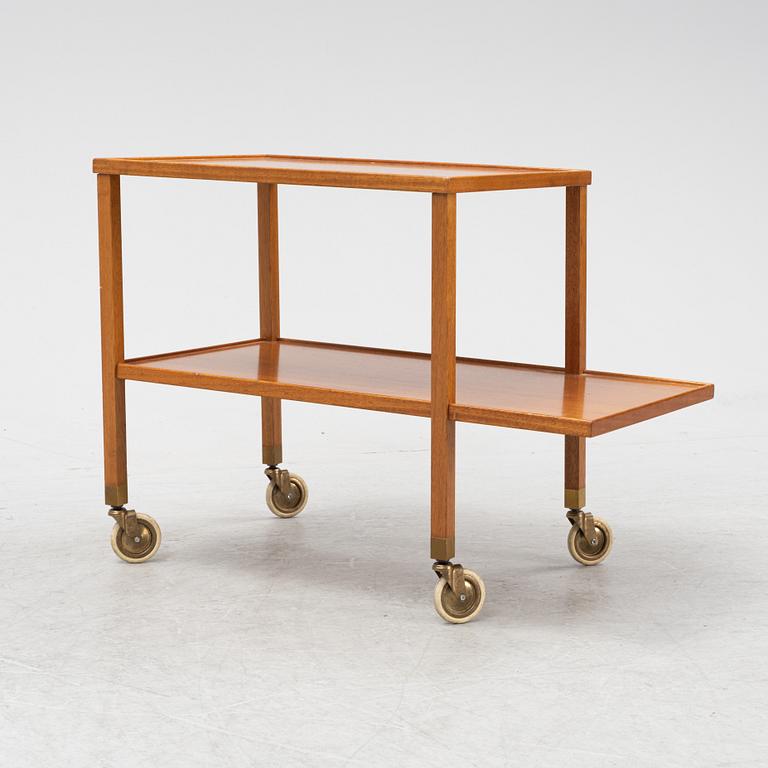 Josef Frank, a mahogany tea trolley, model 470, for Firma Svenskt Tenn, model designed in 1932.