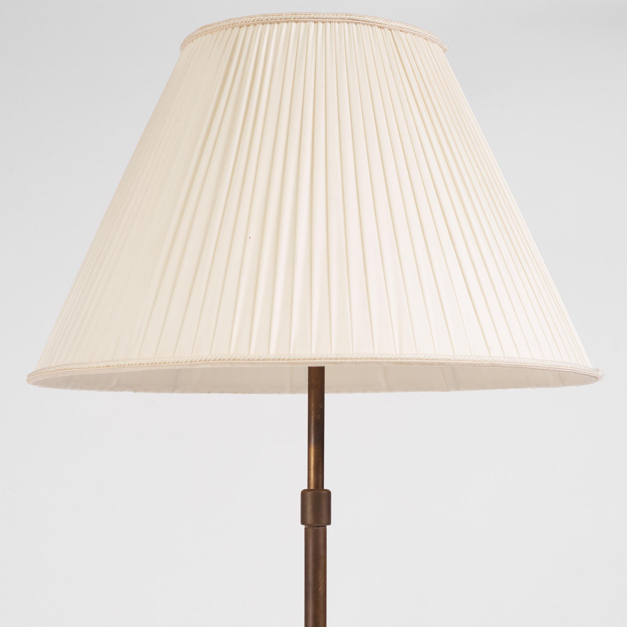 Erik Tidstrand, a model "29676" floor lamp, Nordiska Kompaniet, Sweden, 1930-40-tal.