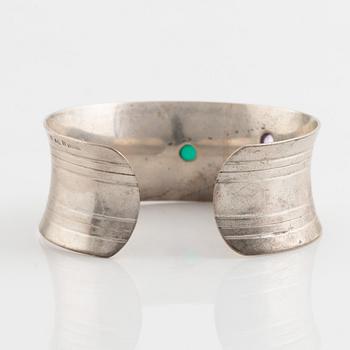 Armring, silver, Markströms.
