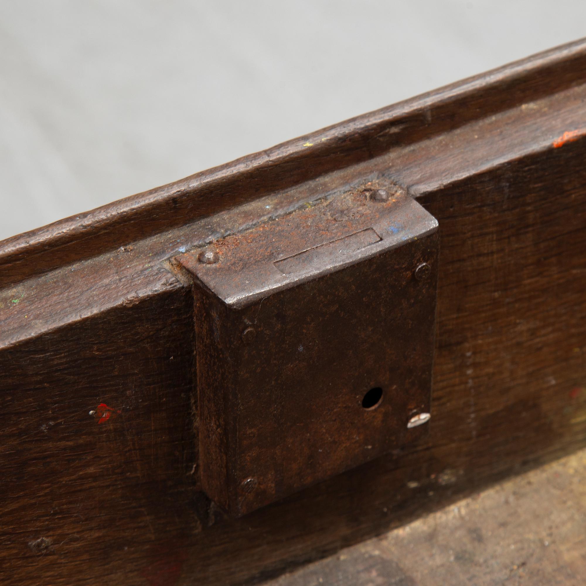 A Swedish baroque-style table, 19th century.