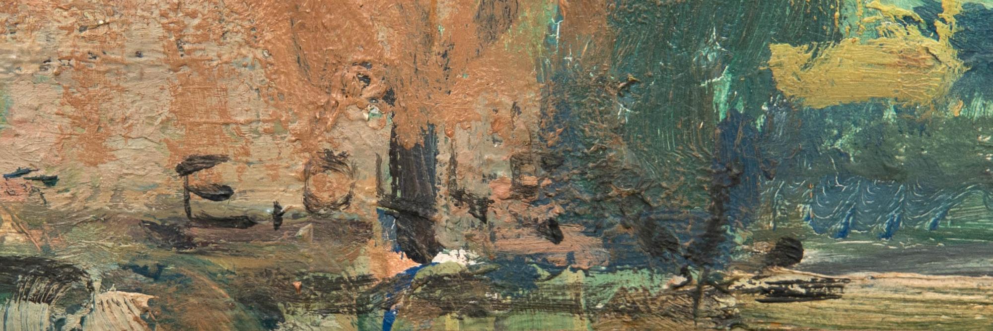 Edvin Ollers, 'Taormina - landscape'.