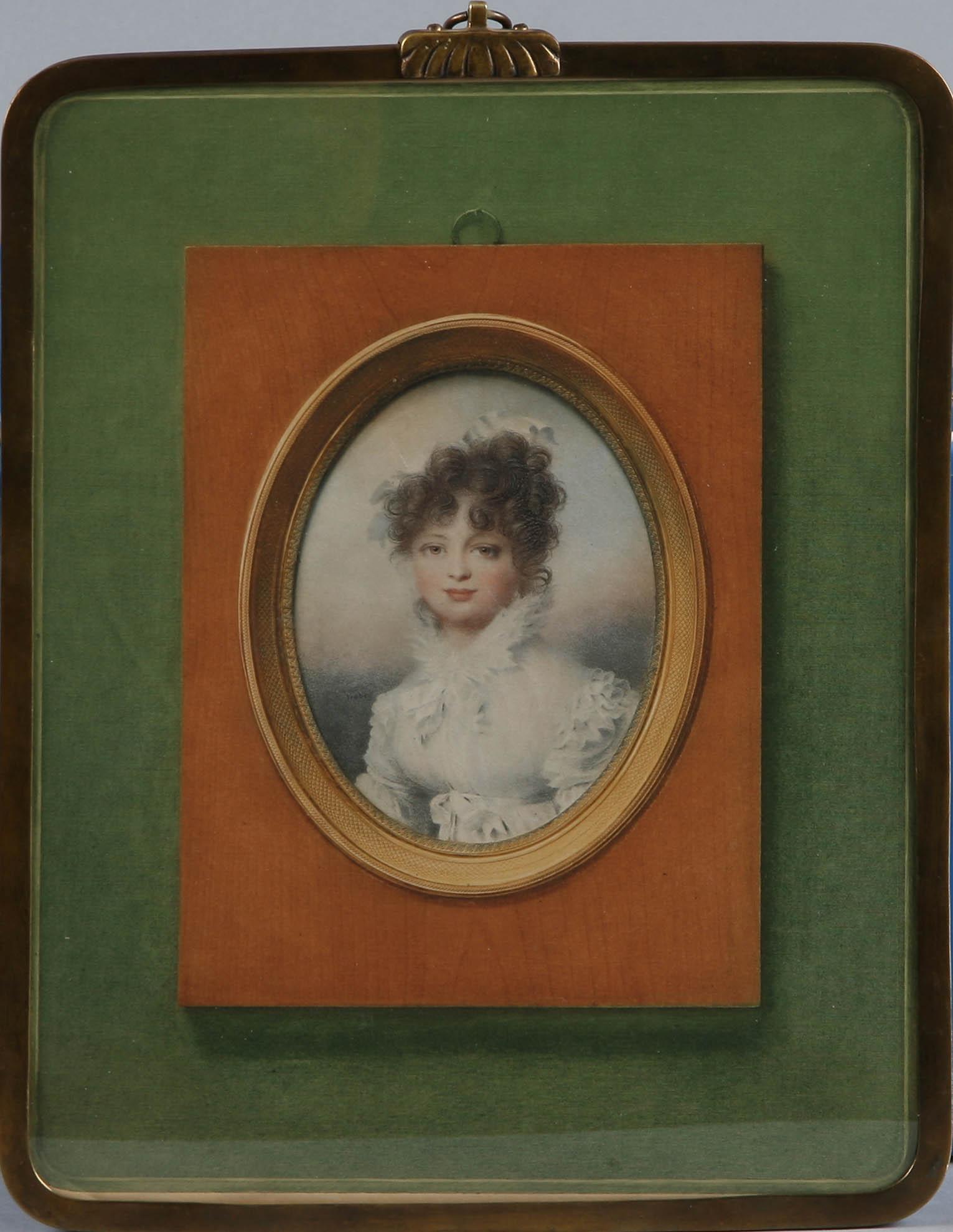 JEAN-BAPTISTE ISABEY, efter, färggravyr, 1800-talets slut.