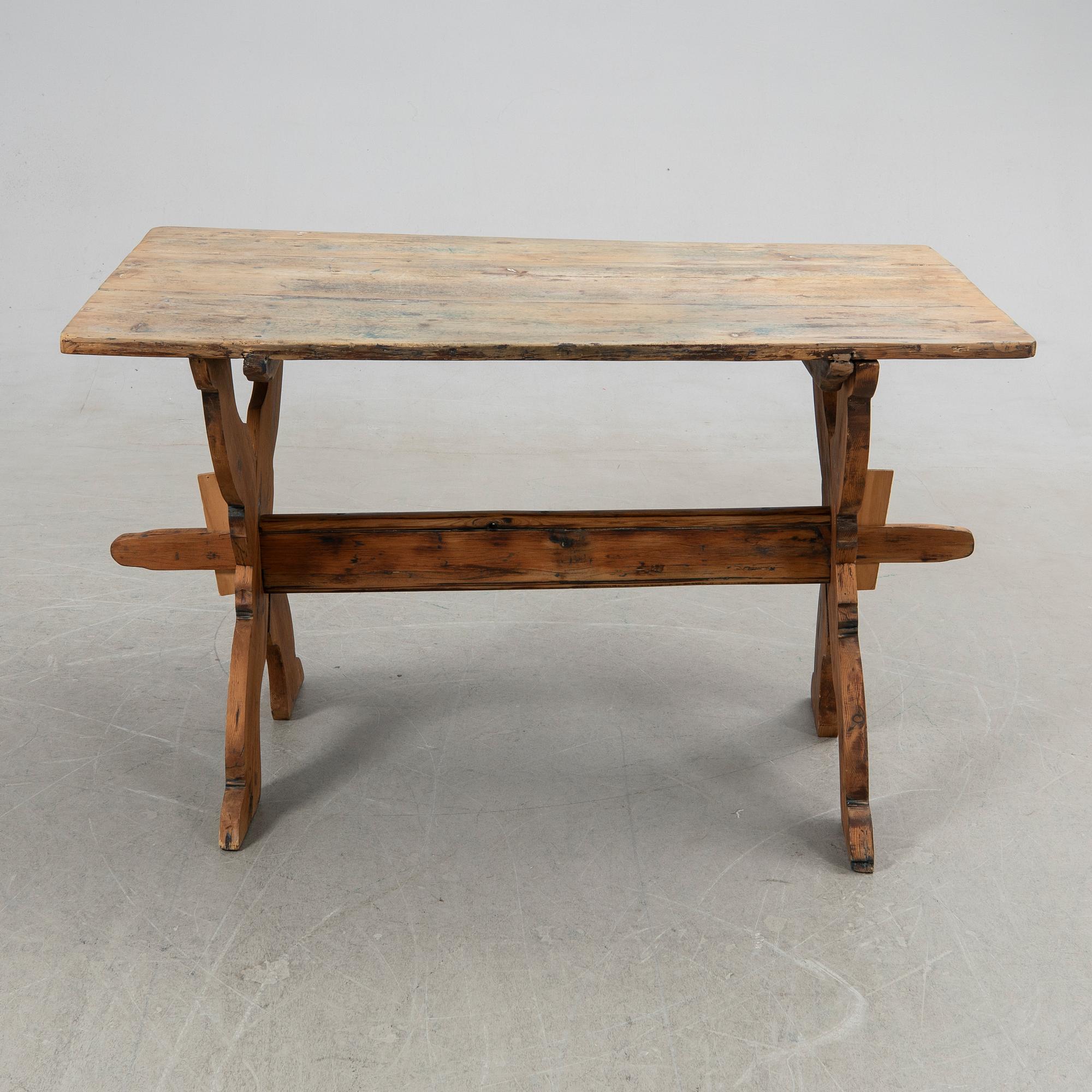 Bockbord, 1800-tal.