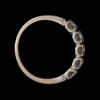 A brilliant-cut diamond eternity ring. Total carat weight circa 1.00 ct.