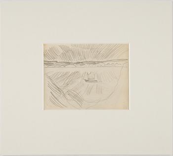 Carl Kylberg, pencil drawing.