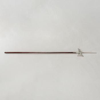 A halberd, probably 17th century.