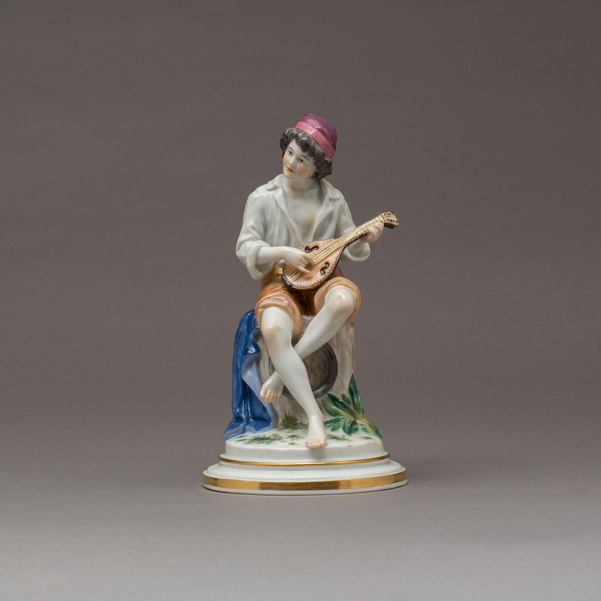 FIGURIN, Meissen, 1900-tal, porslin.
