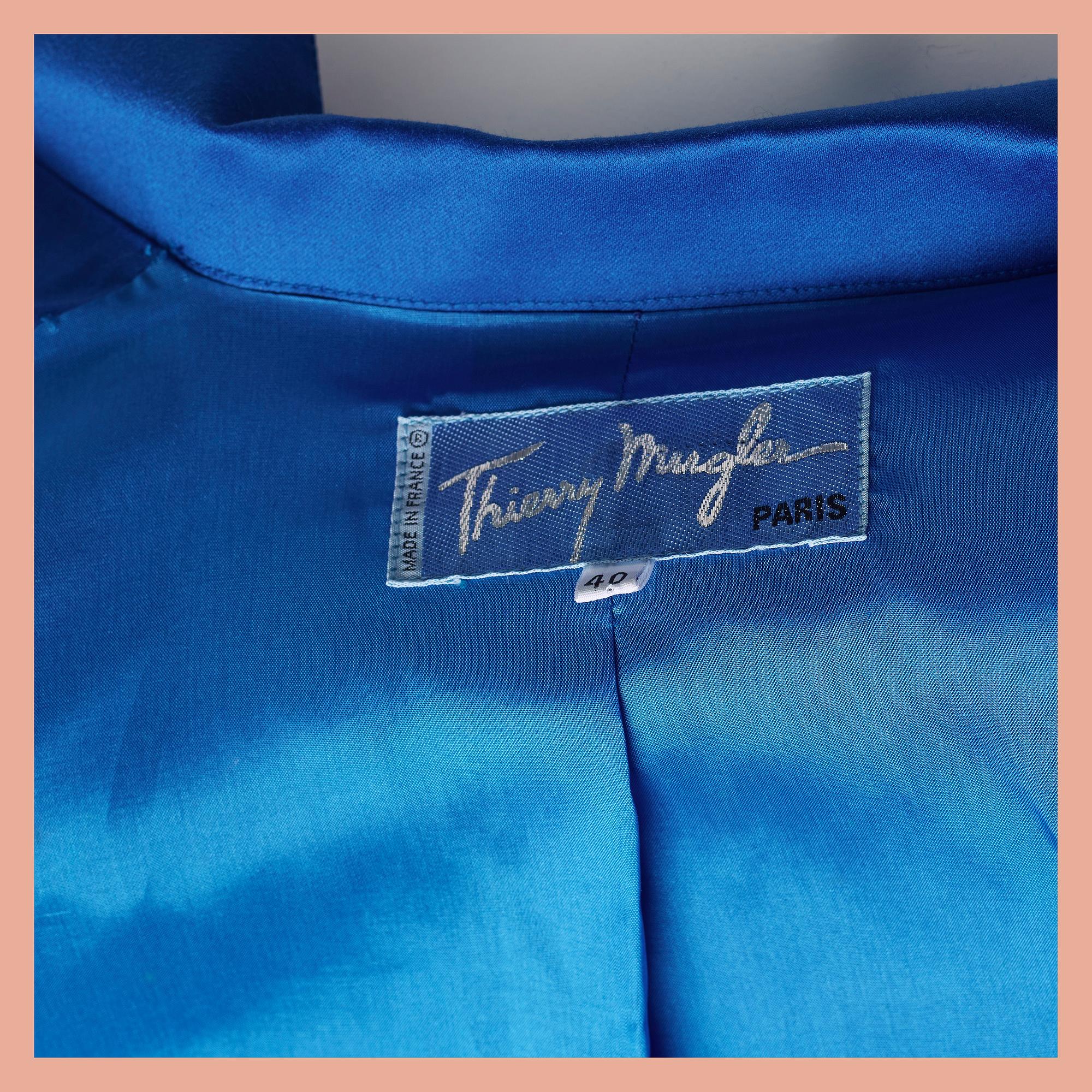 KAVAJ, Thierry Mugler, fransk storlek 40.