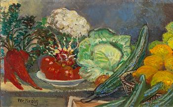 Per Krohg, Still Life with Vegetables.