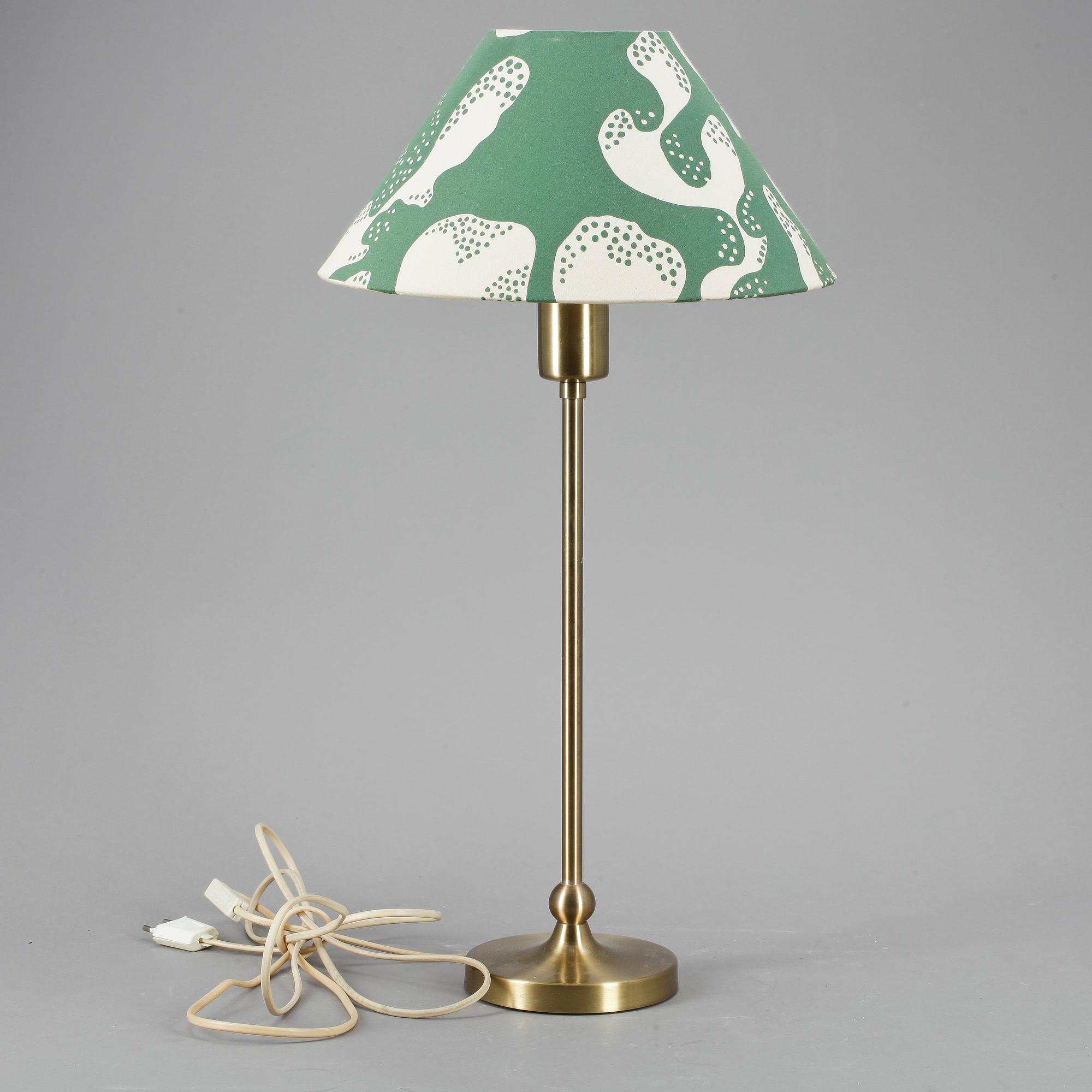 BORDSLAMPA, mässing, modell 2569, Josef Frank, Firma Svenskt Tenn, 1900-tal.