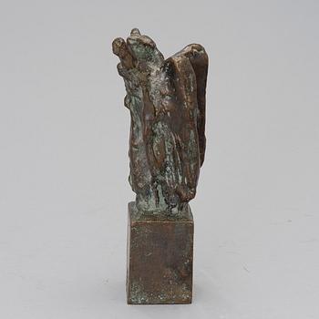 A bronze sculpture, monogram signiture WA.