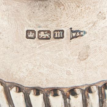 Teservis 3 dlr silver Walker & Hall Sheffield  1904.