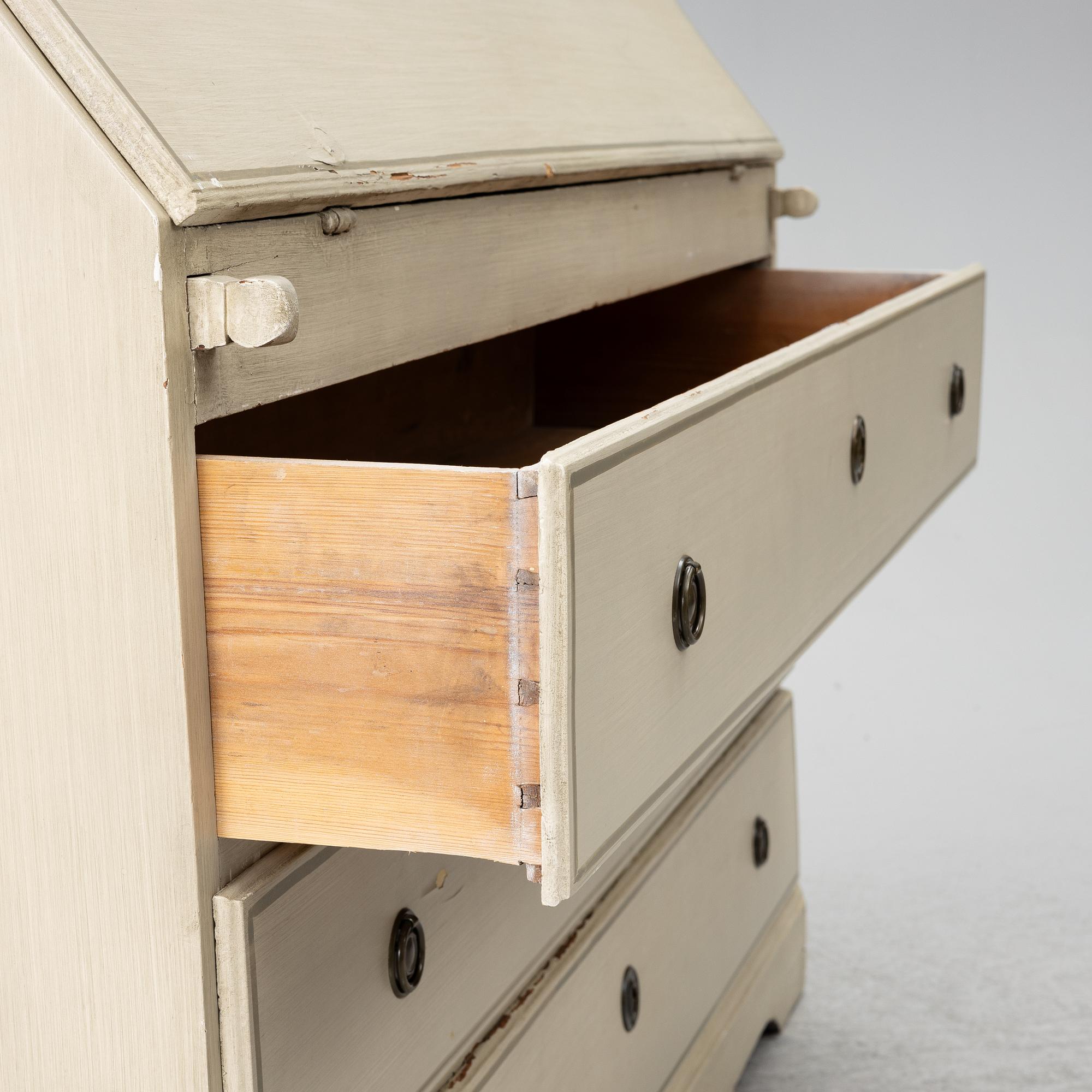 Skrivskåp, 1800-tal.