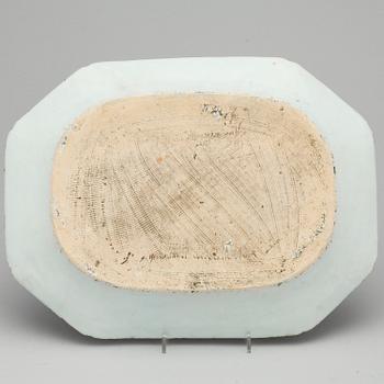 STEKFAT, porslin, Qianlong, Kina 1700-tal.