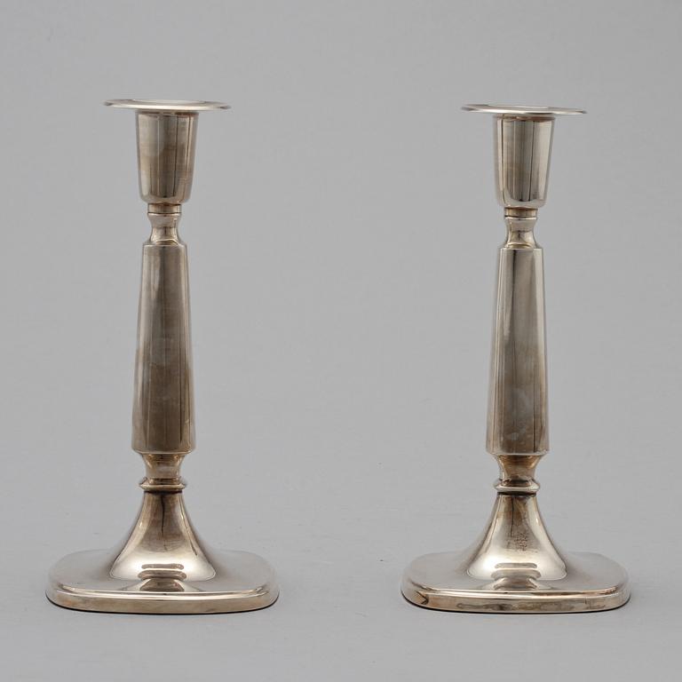 PARTI SILVER, 6 delar, mestadels Sverige, 1800/1900-tal. Total vikt 750 g.