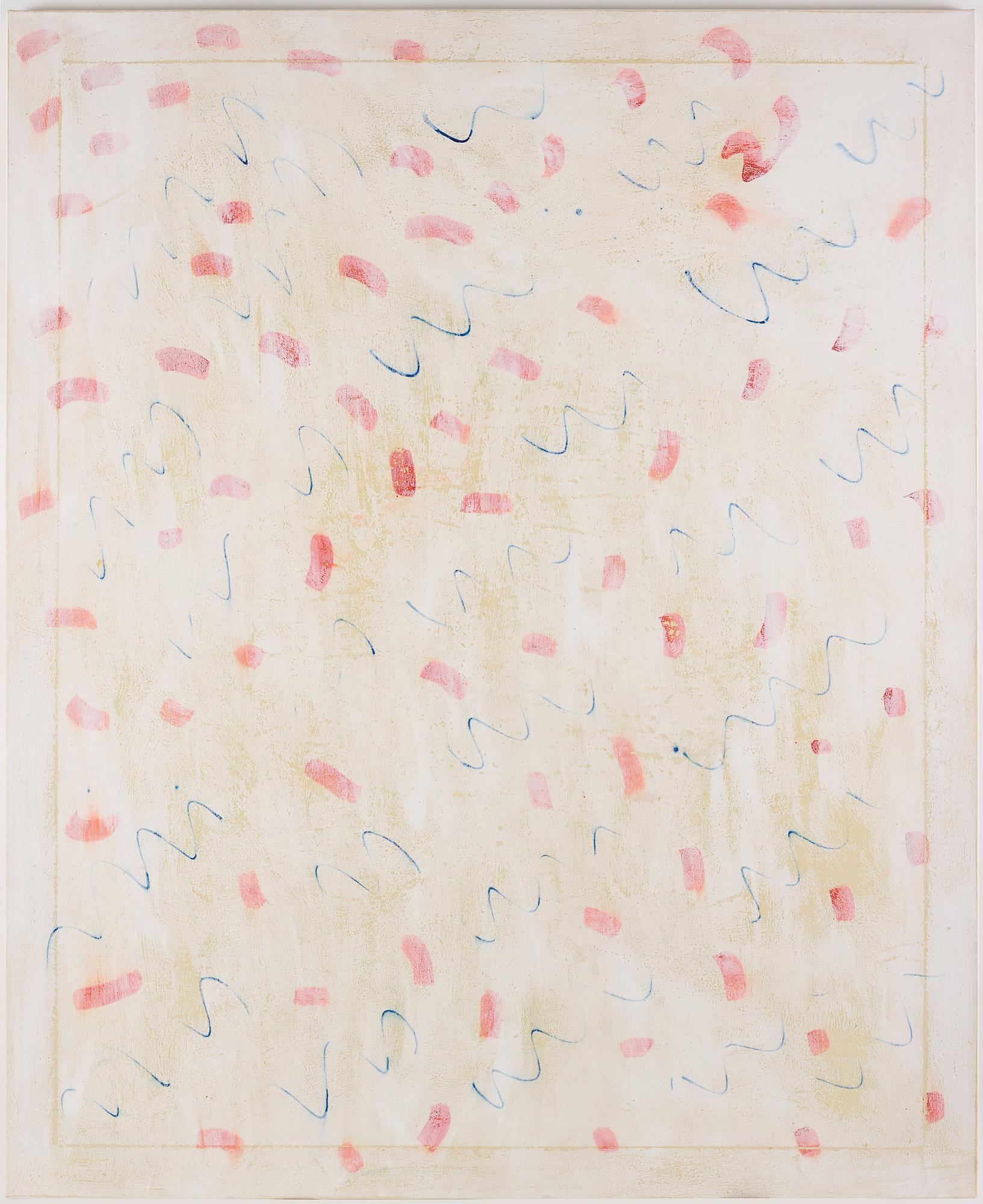 Magni Borgehed, signed and date 2013 verso. Mixed media on canvas.