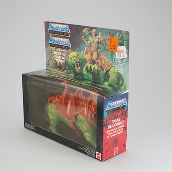 MASTERS OF THE UNIVERSE, Battle cat, Roboto, Stonedar samt Orko, Mattel, 1983-85.
