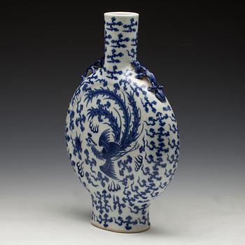 PILGRIMSFLASKA, porslin, Kina Kangxi-stil, 1900-tal.