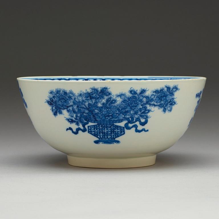 A soft paste punch bowl, Qing dynasty, Qianlong (1736-95).