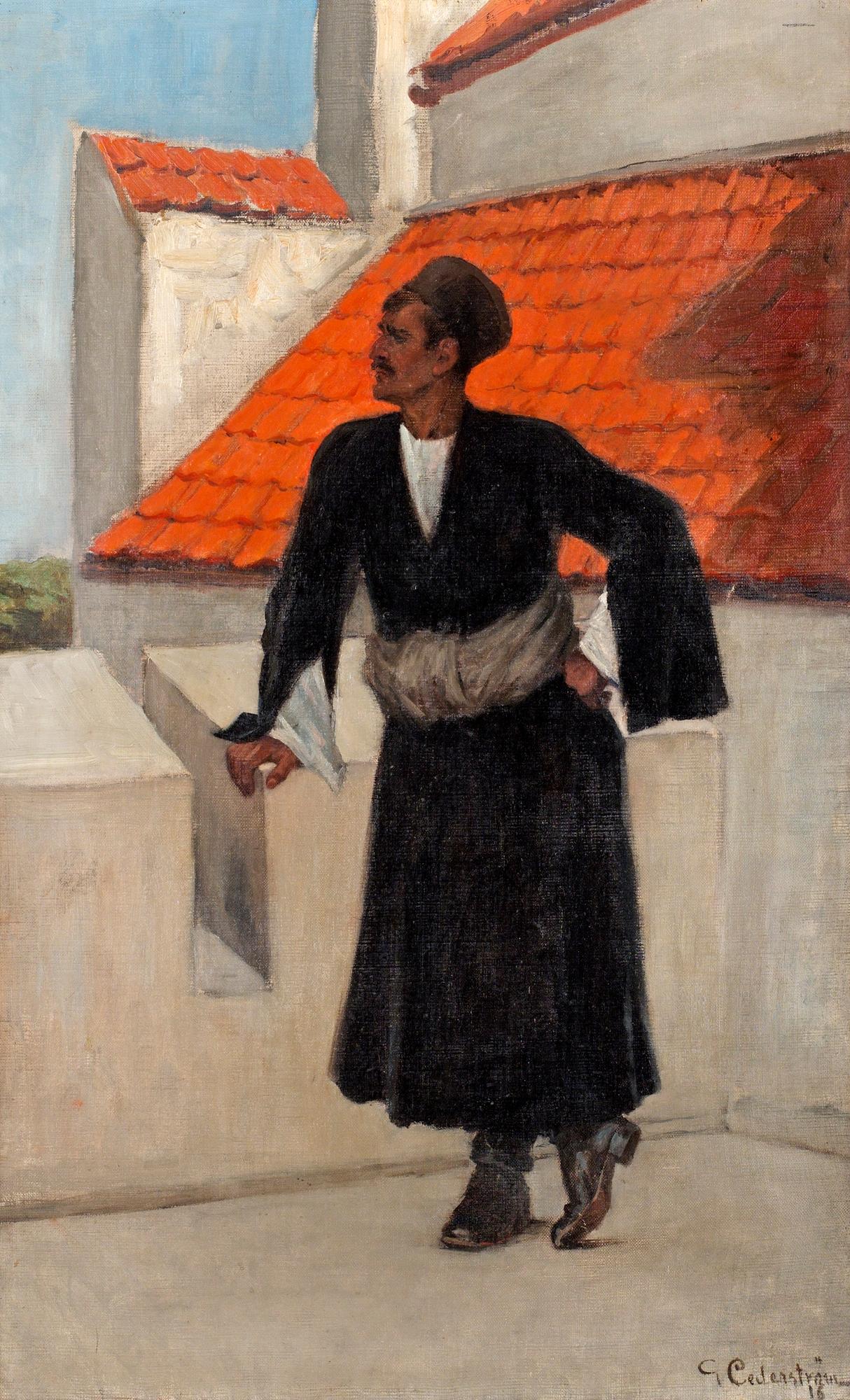 Gustaf Cederström, "Ali Khan - perser".