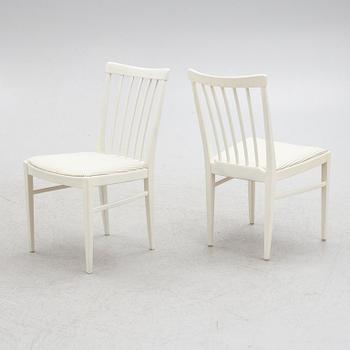 Carl Malmsten, chairs, 4 pcs, "Herrgården", Bodafors, 1961.