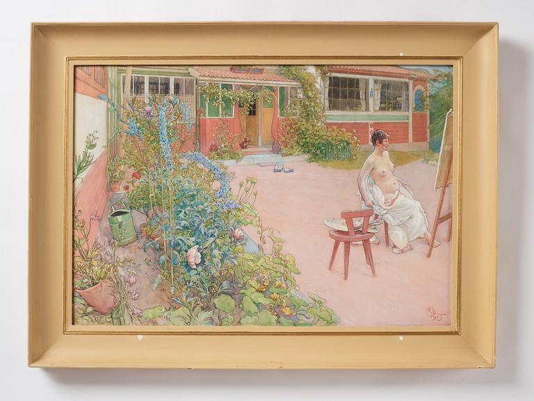 Carl Larsson, "Målargården".
