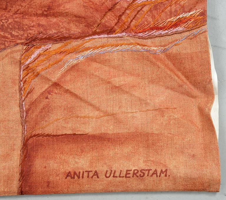 Anita Ullerstam, "Fragment", wallhanging, ca 105 x 156 cm, dated 1991.