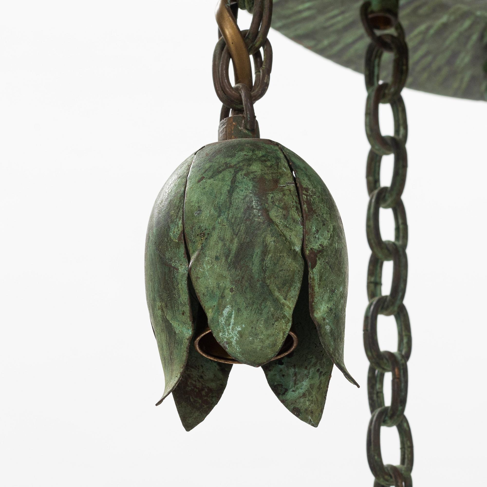 Taklampa, jugend, 1900-talets början.
