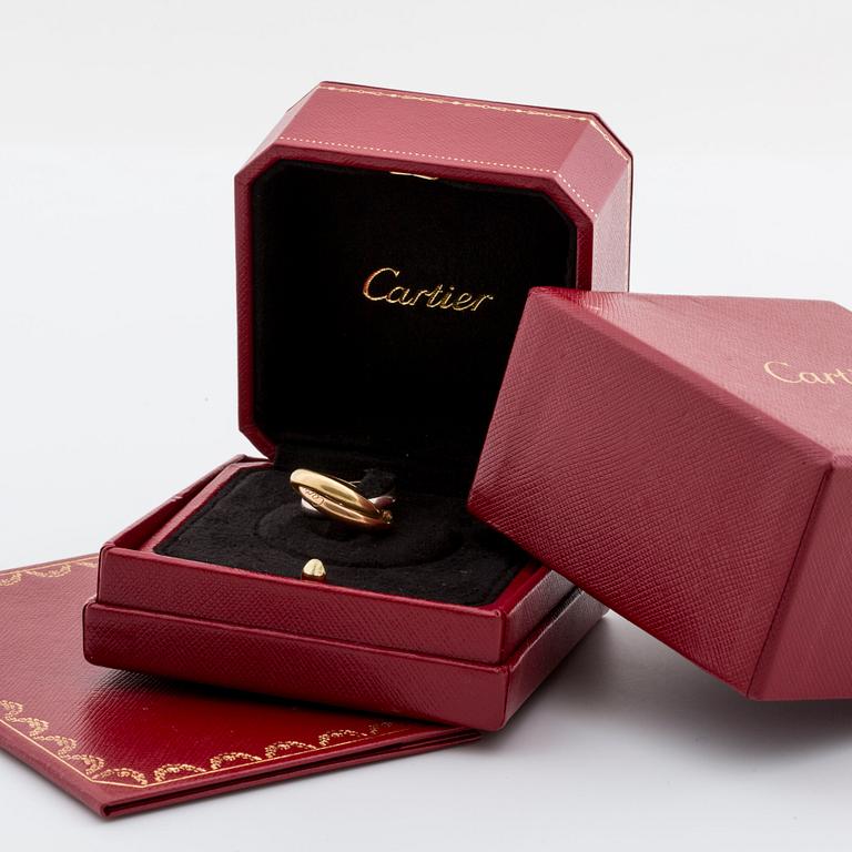 CARTIER, RING "Trinity", 18K guld.