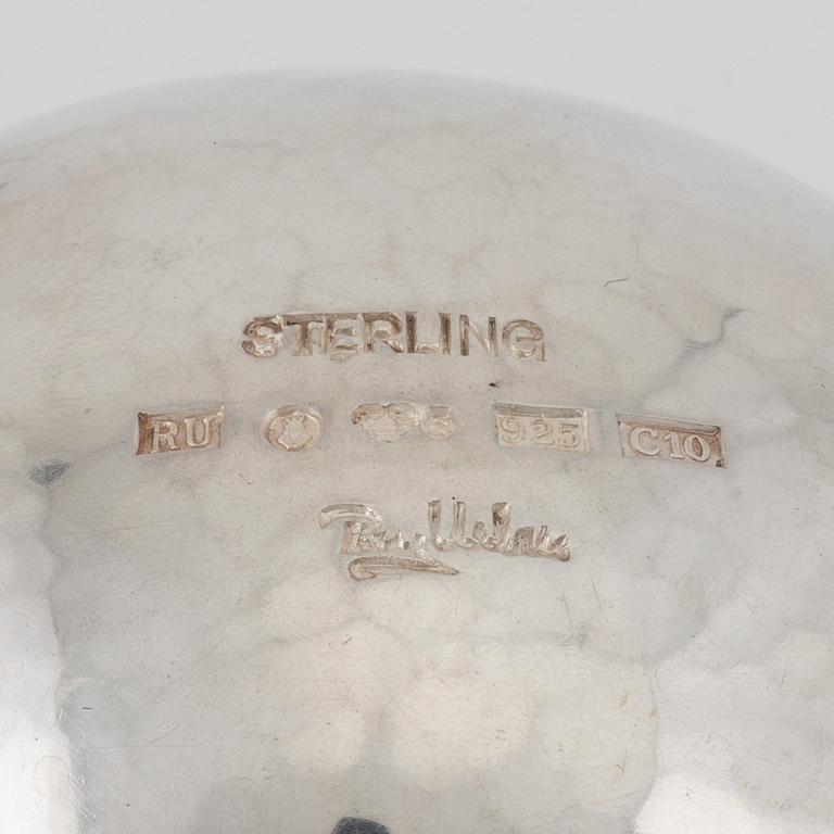 Ray Urban, tumlare, sterlingsilver, Stockholm 1977.