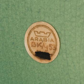 Birger Kaipiainen, a decorative ceramic plate signed Kaipiainen.