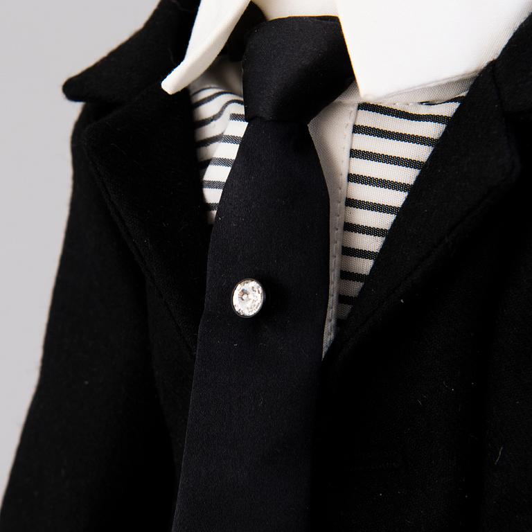 A Karl Lagerfeld Steiff Teddy Bear, Limited edition, numbered 1190/2500, Germany 2009.