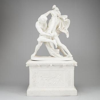 JOHAN PETER MOLIN, after. A porcealin sculpture from Gustavsberg.