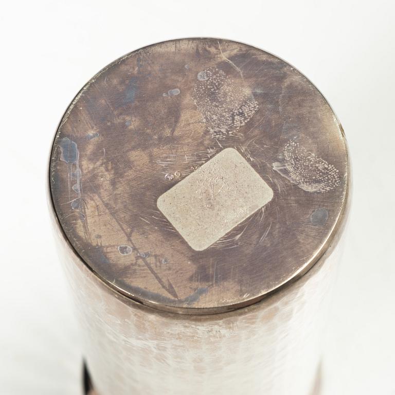 Bägare, 8 st, silver, bl a Lennart Råström, CG Råström, Stockholm 1975.